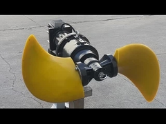 QDT ปั๊มผสมแบบดําน้ํา ปั๊มระบายความเร็วต่ํา พรอเปลเลอร์ที่มีวัสดุลด