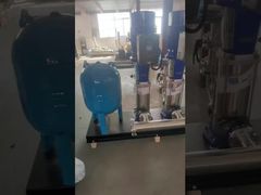 ปั๊มปั๊มน้ํากระตุ้นสแตนเลส Multifold ชุดที่มี piplien และถังความดัน