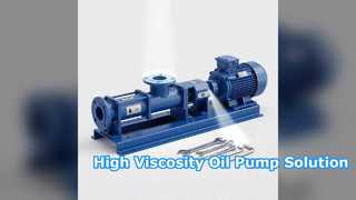 G40 Oilfield Progressing Cavity Pump สำหรับของเหลวหนืด